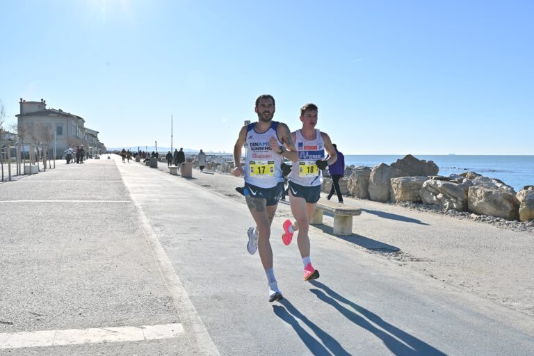 Andrea Soffientini e Roberto Patuzzo alla Maratona di Pisa