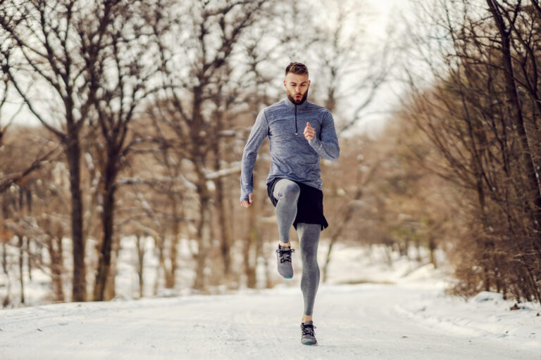 Correre in inverno quando fa freddo