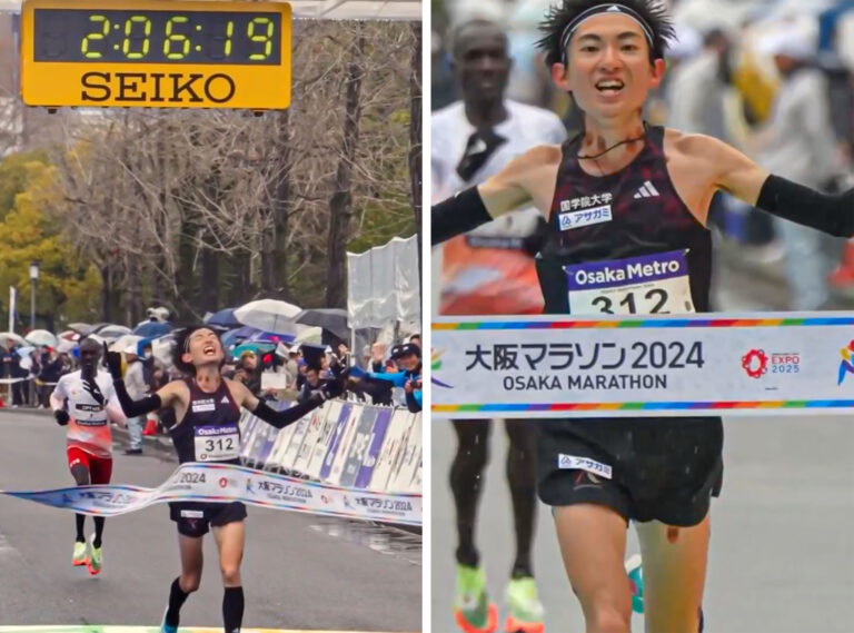 Kiyoto Hirabayashi maratona Osaka cerotti