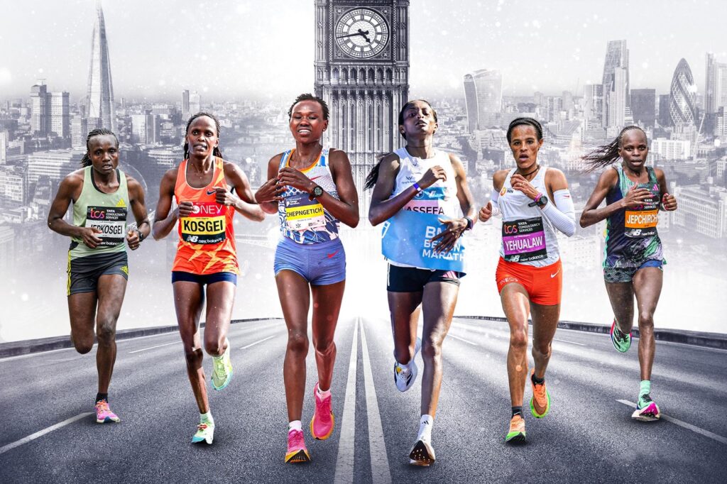 maratona londra top ten donne