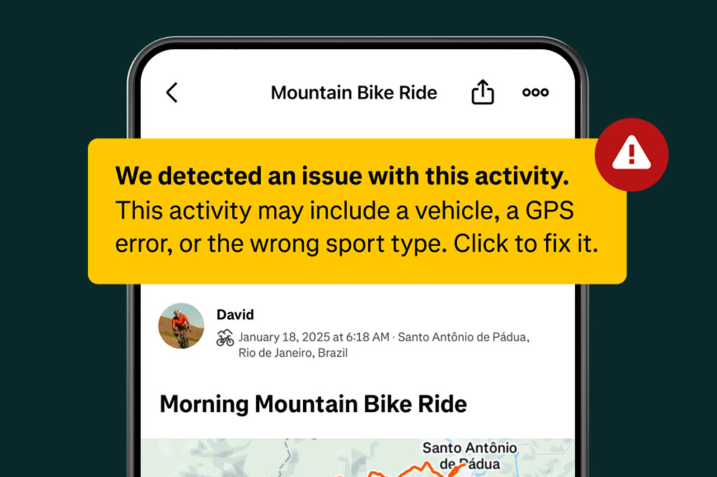 Foto courtesy Strava