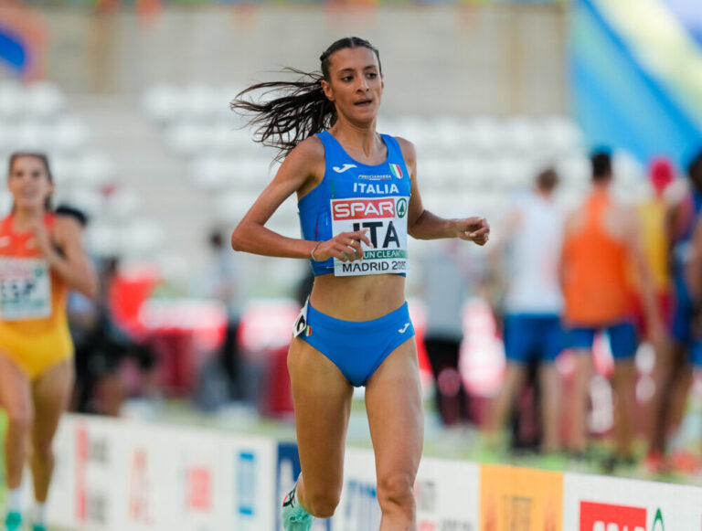 Nadia Battocletti ai Campionati Europei a squadre di Madrid (foto Grana/Fidal)
