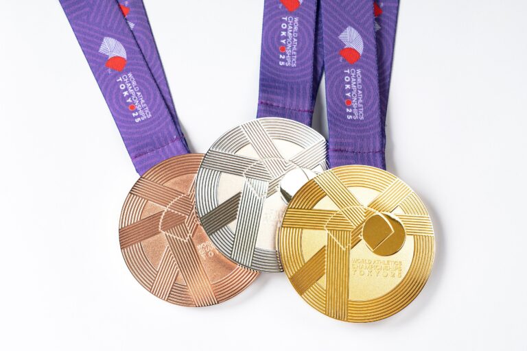 Le medaglie dei Campionati Mondiali di Atletica di Tokyo 2025
