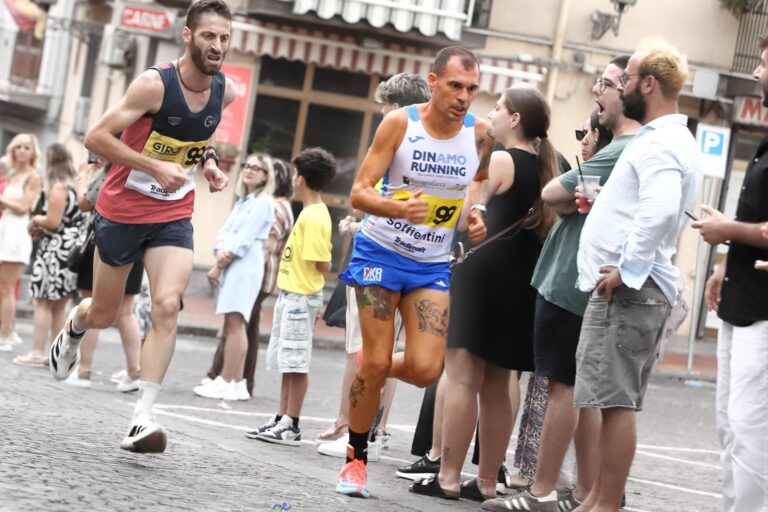 Andrea Soffientini al Giro di Castelbuono (foto Siciliarunning.it)
