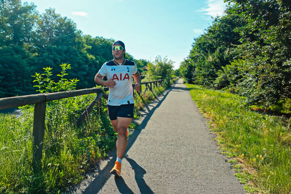 Antonio Giuliano durante il test di Project 2