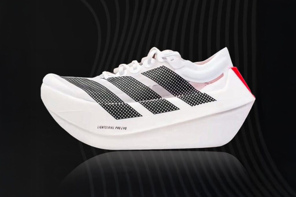 Il prototipo di Adizero che verrà utilizzato per Chasing100