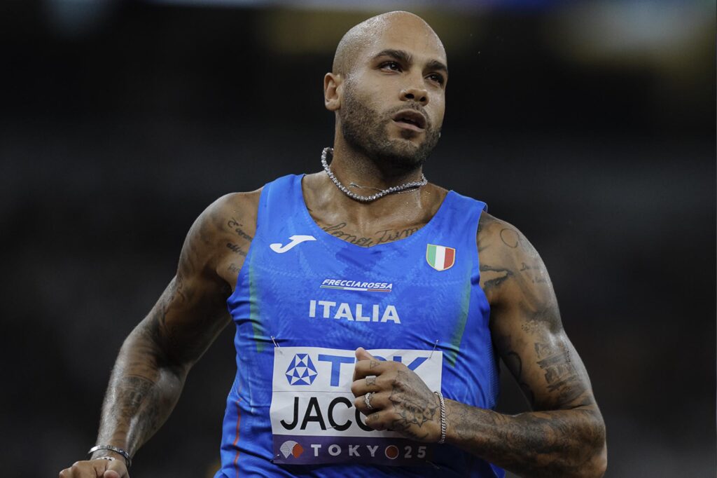 Marcell Jacobs a Tokyo (foto Fidal/Grana)