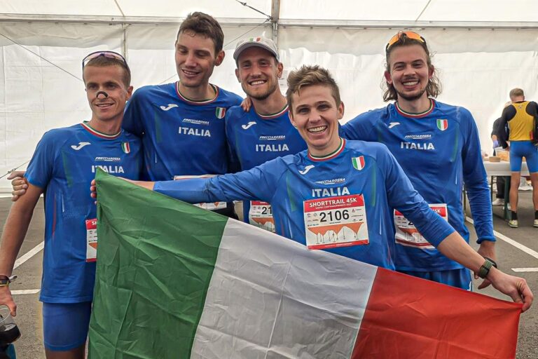 Gli azzurri dello Short Trail (foto Fidal)