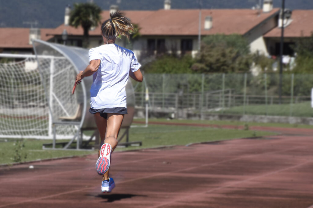 Francesca in allenamento