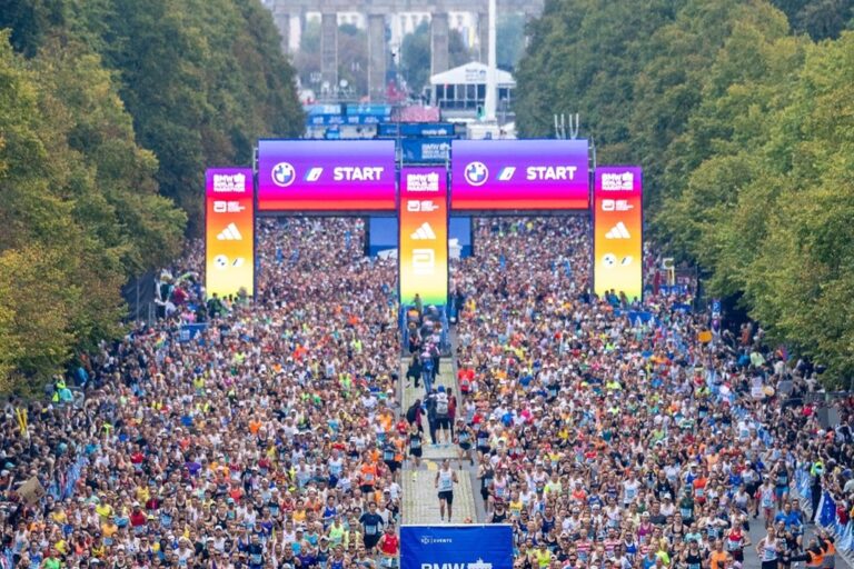 Foto FB maratona di Berlino