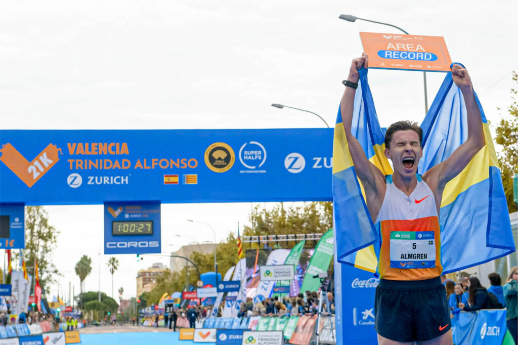 Andreas Almgren (foto mezza maratona di Velencia)