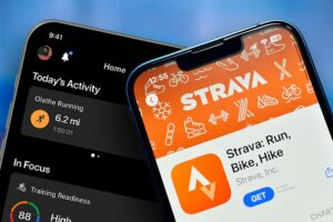 Le app Garmin Connect e Strava