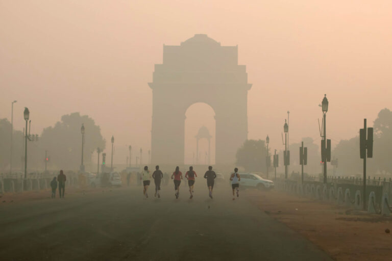 Runner a Nuova Delhi (foto iStock)