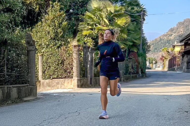 Francesca in allenamento