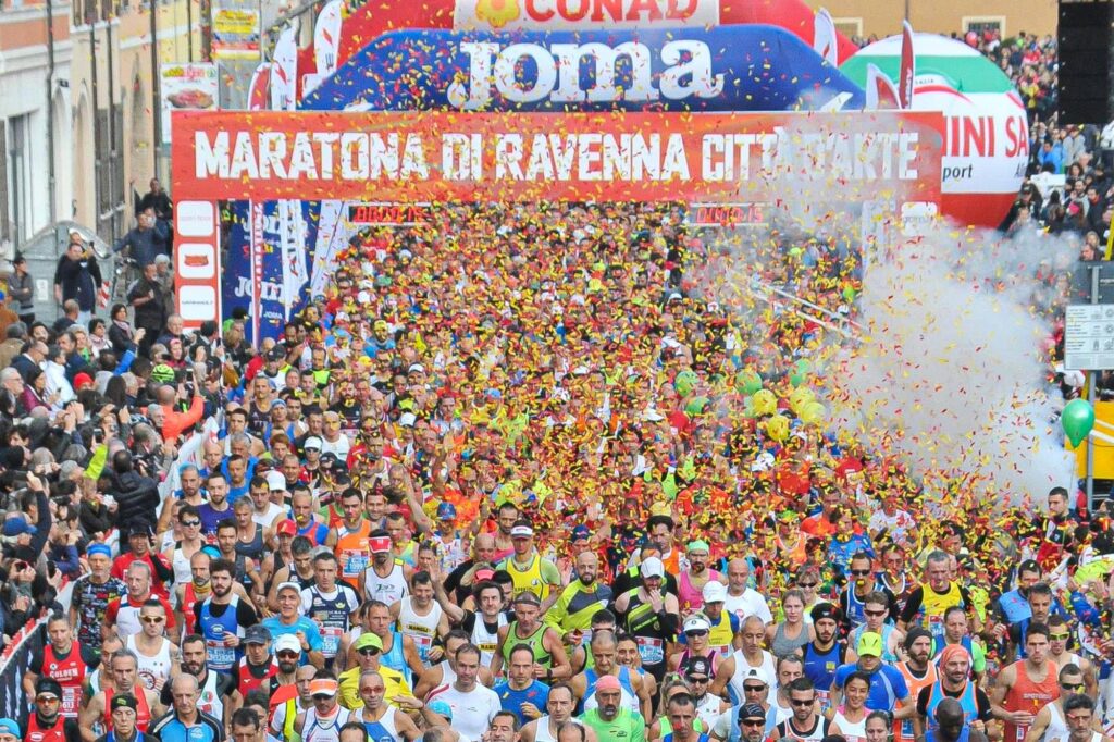 Maratona di Ravenna, sede dei Campionati itliani di Maratona Master 2026 (foto Maratona di Ravenna)