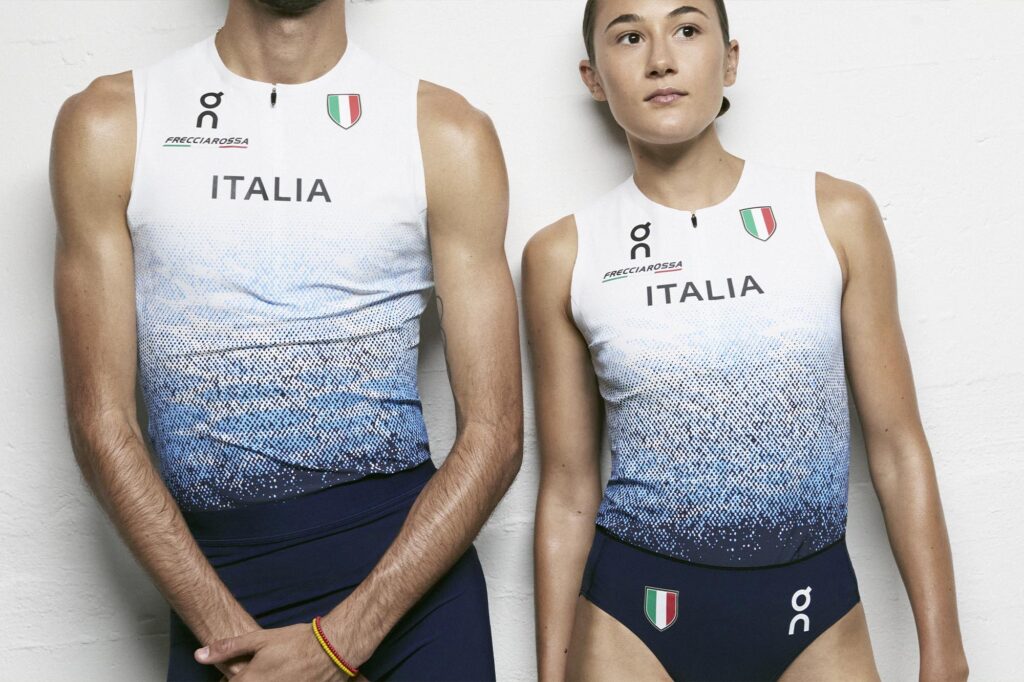 I nuovi capi della collazione kit "Azzurri" di On x Fidal (foto courtesy)