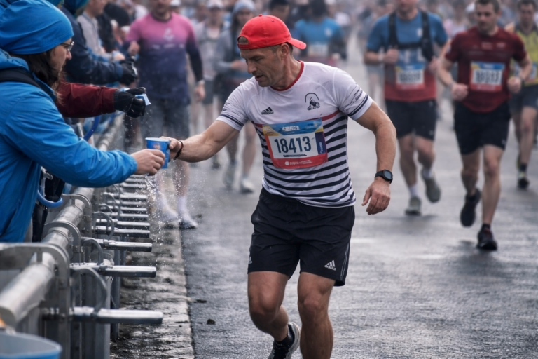 Parigi cambia ancora: alla maratona ristori tradizionali ma… solo per i runner più veloci Ristoro alla Mezza di Parigi