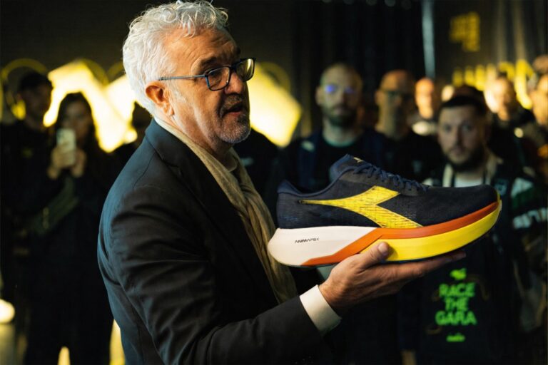 Gelindo Bordin e Diadora Gara Carbon 3