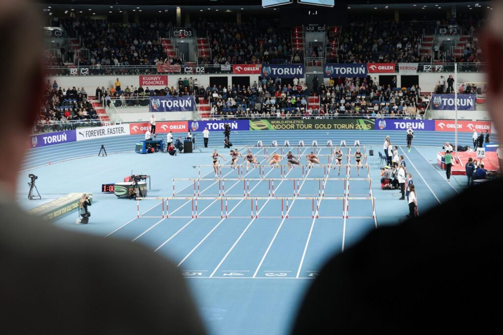 La Kujawsko-Pomorska Arena di Toruń, in Polonia (foto Fidal/World Athletics)
