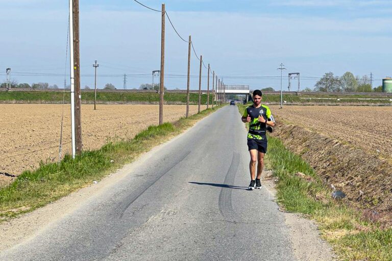 Mustapha Mansouri in allenamento