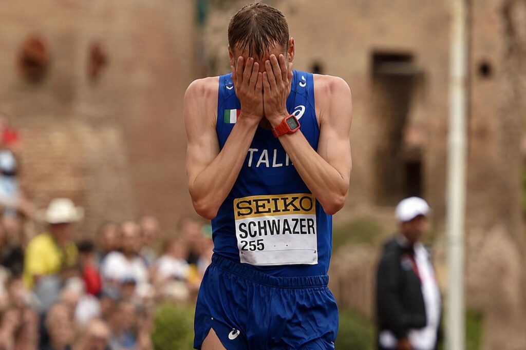 Alex Schwazer (immagine AI)