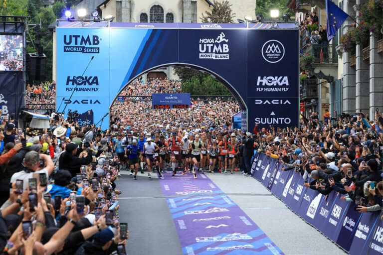 La partenza dell'UTMB (immagine UTMB)