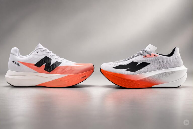 New Balance fa causa a Decathlon: la “K” delle scarpe da running Kiprun assomiglia troppo alla “N” di NB I loghi "N" e "K" specchiato a confronto (immagine TRC)
