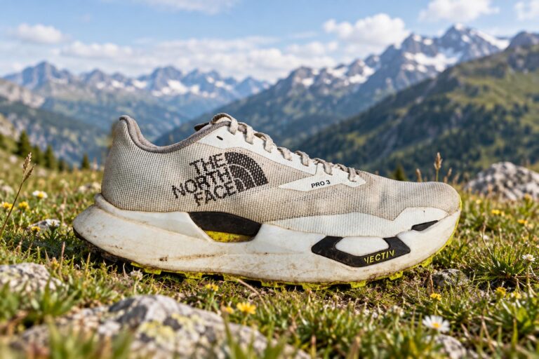 Recensione The North Face Summit Vectiv Pro 3: una scarpa da gara fatta per spingere La The North Face Summit Vectiv Pro 3 (immagine TRC)