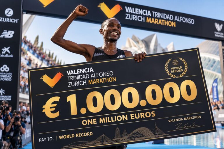 1 milione di euro per il record del mondo alla Maratona di Valencia Immagine TRC
